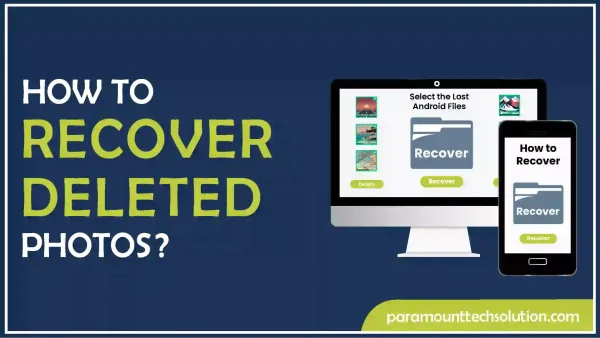 How to recover deleted photos