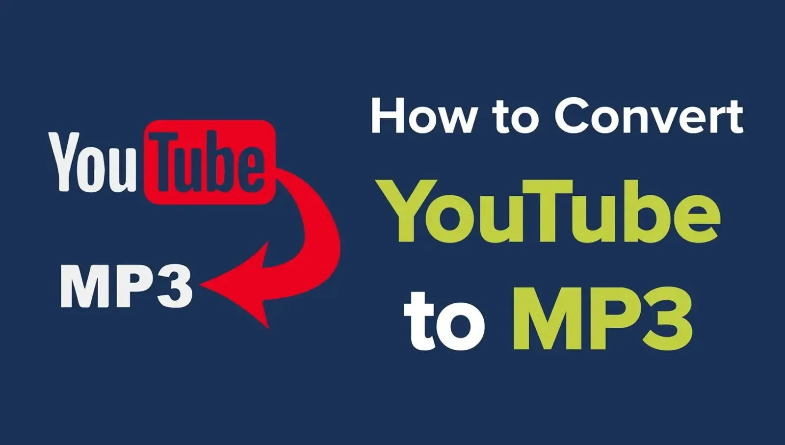 How to Convert YouTube to MP3
