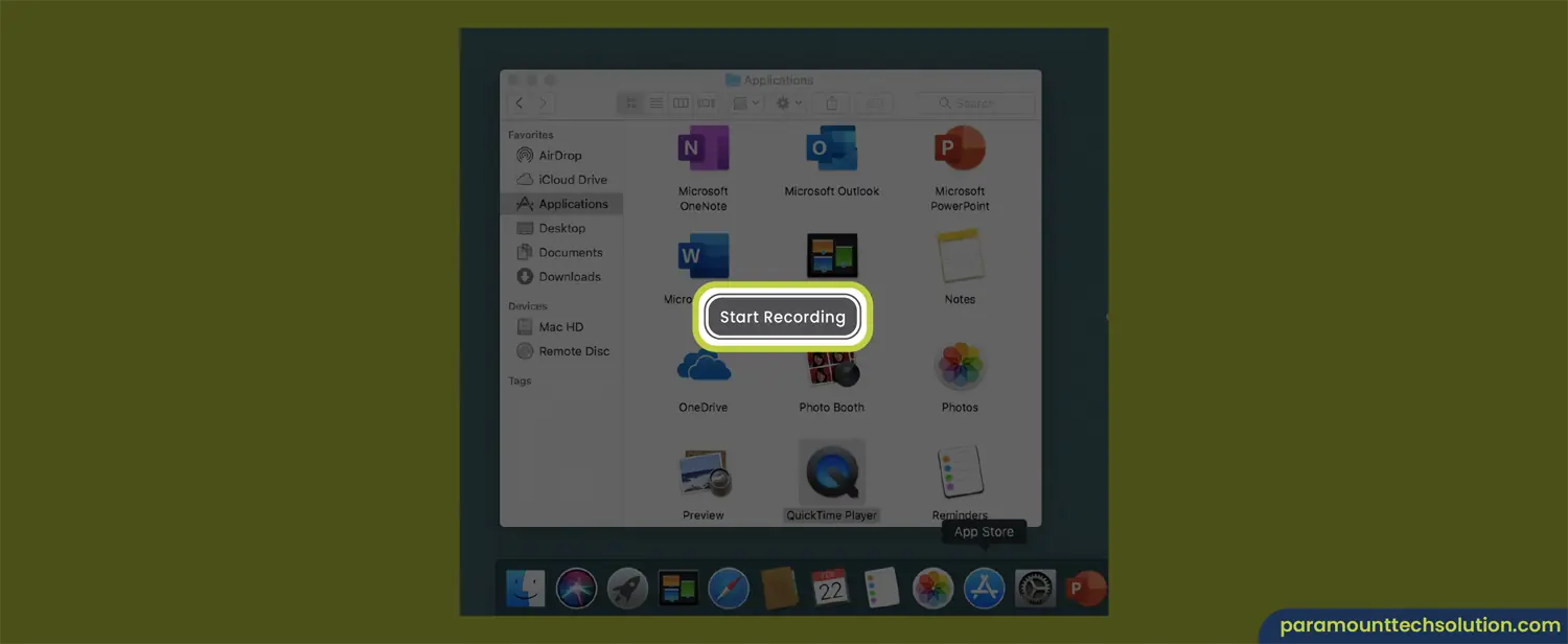 QuickTime Screen Recording With Audio mainly know as the lectures or presentation screen recorder