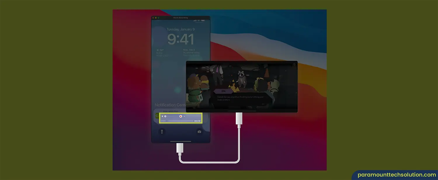 QuickTime Player screen recording is mostly used for screen record Macbook but it can be used as an iOS screen recorder as well