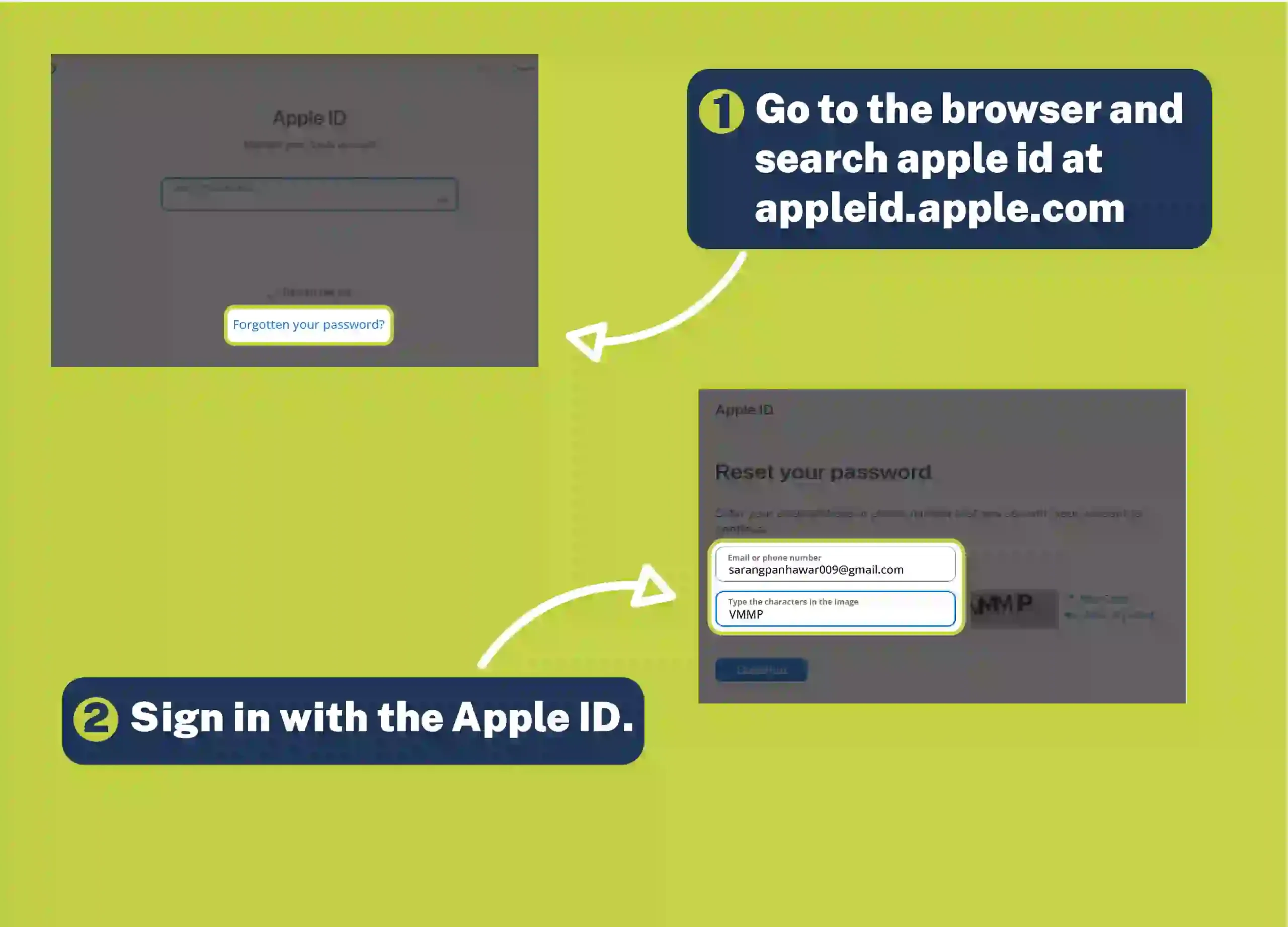 How to Change Apple ID Password on a Macbook OR Reset Password on a Macbook by web