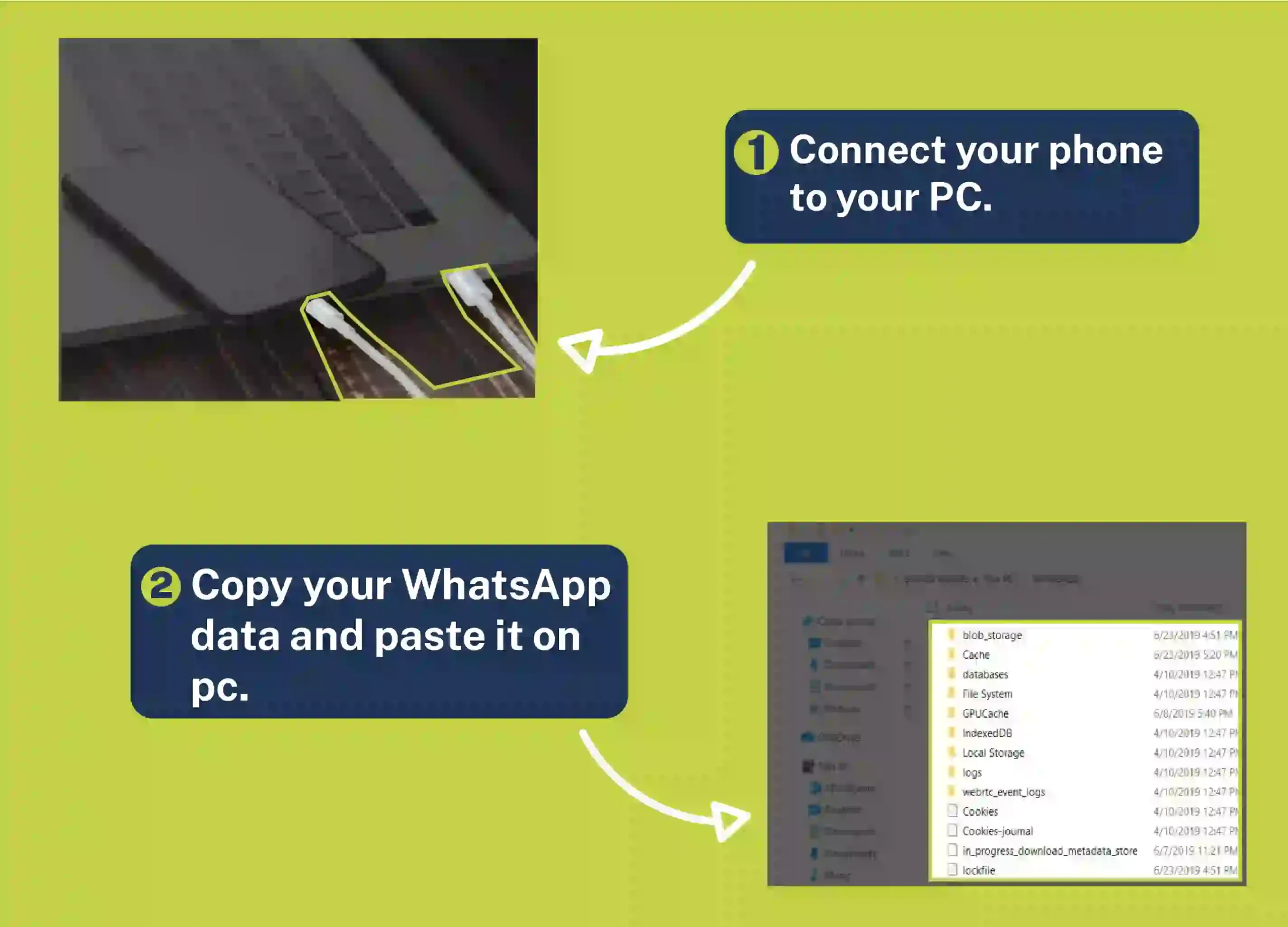 How to read encrypted WhatsApp messages on pc and connect whatsapp with pc and paste copied data on it.