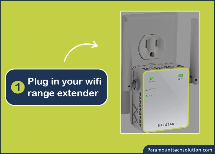 WPS WiFi Extender to extend your weak wifi signals