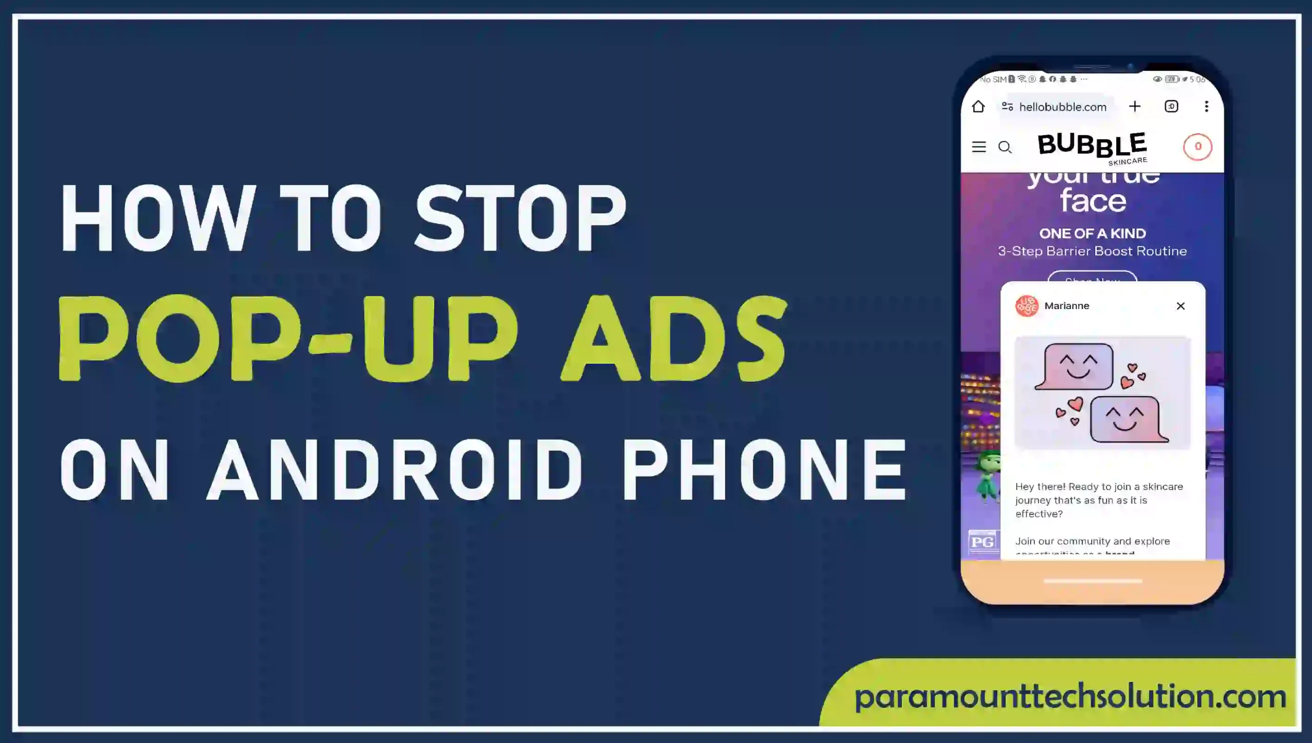 How to stop pop-up ads on Android phone
