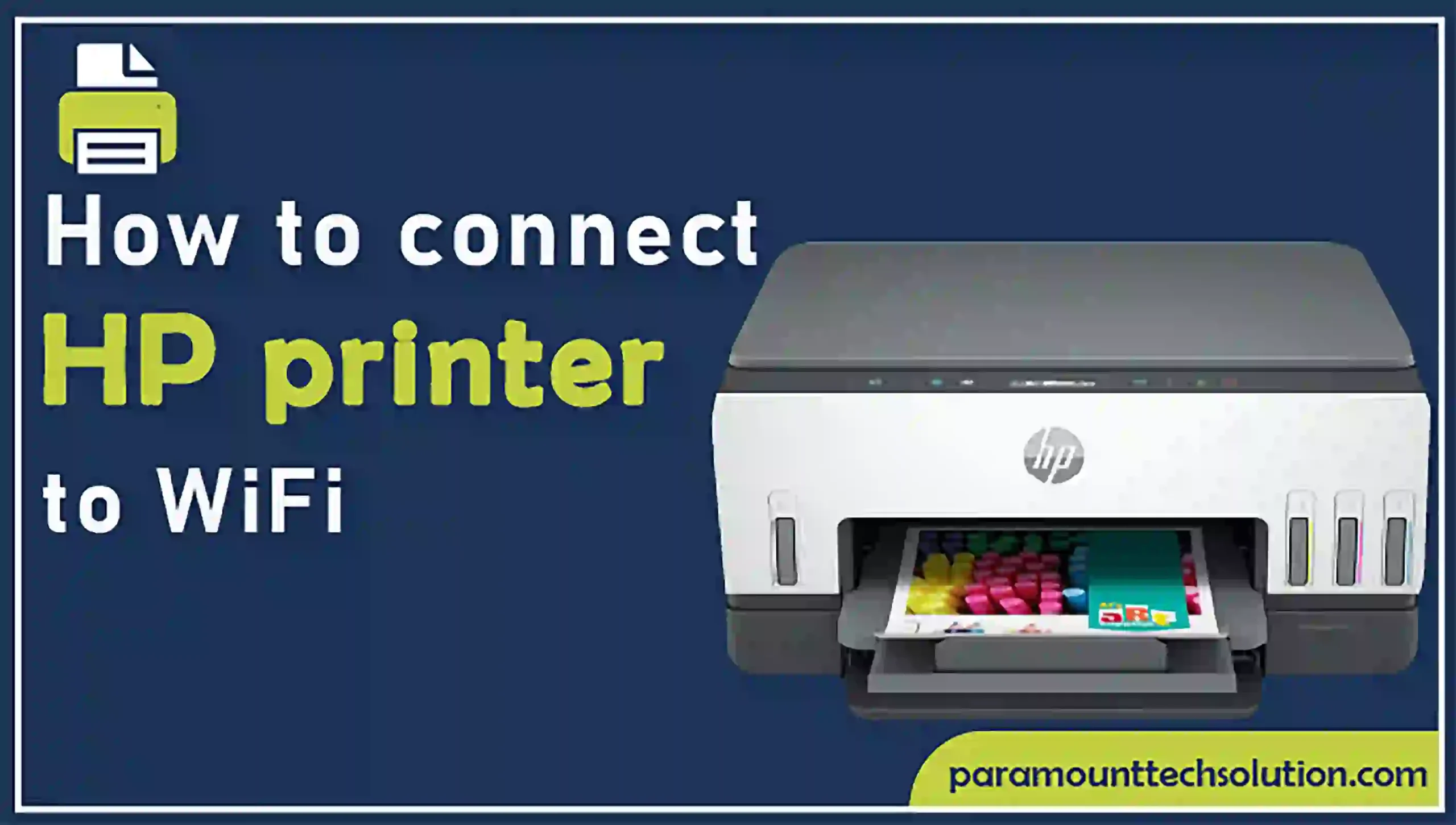 How to connect HP printer to WiFi using 4 different method learn how to add HP printer to wifi